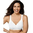 thumbnail image 1 of Playtex 18 Hour E515 Gorgeous Lift Wirefree Bra White 40C Women's, 1 of 2