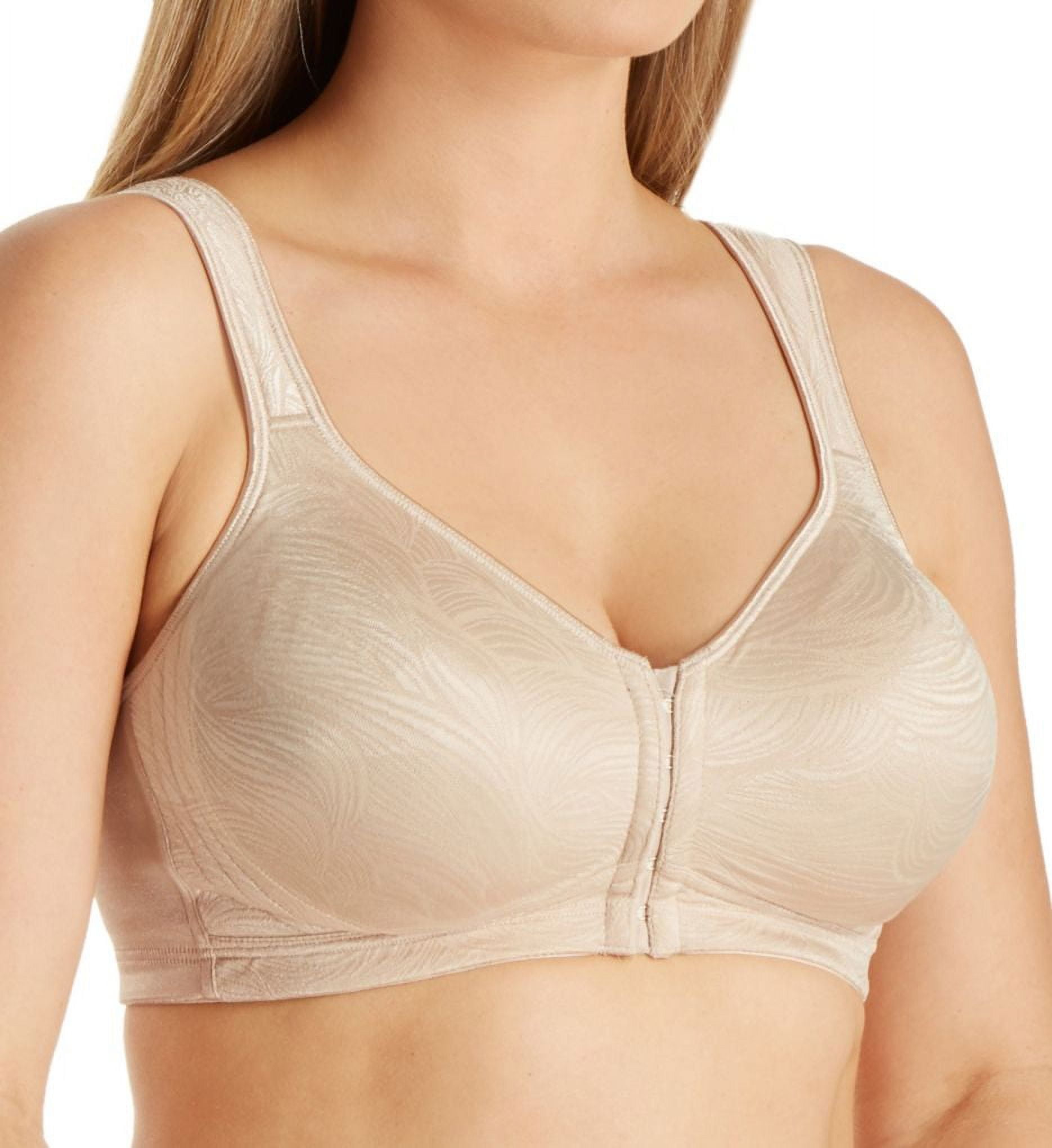 Playtex Women's 18 Hour Posture Boost Front Close Wireless Bra USE525 at   Women's Clothing store