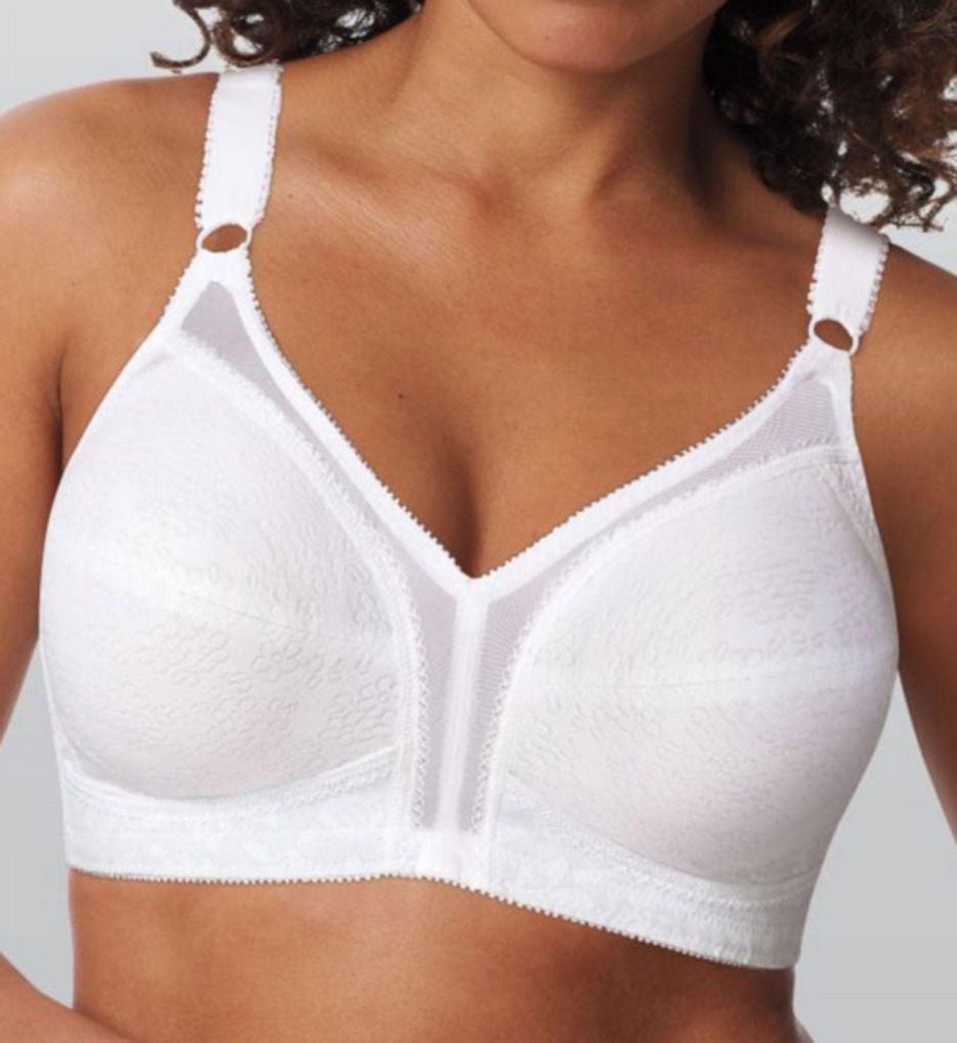 Playtex Cross Your Heart Lightly Lined Wirefree Bra White 40D