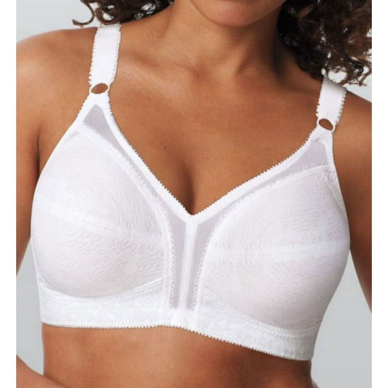 Playtex 18 Hour Wire-Free Front Close Bra Light Beige 48B at