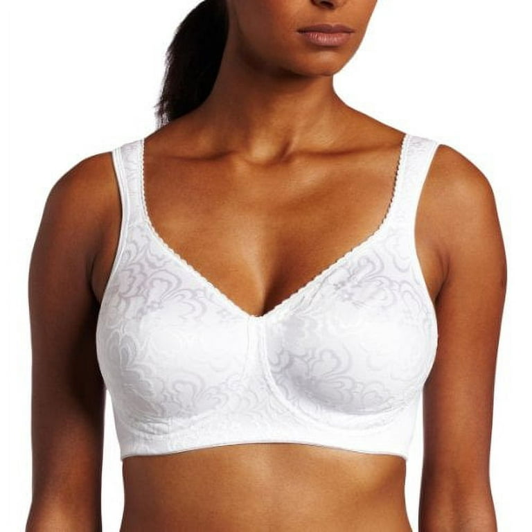 Playtex 18 Hour Ultimate Lift Support Wirefree Bra_White_44C Pack of 2 