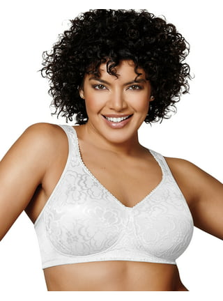 18 Hour Bounce Control Wirefree Bra White 40C