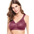 thumbnail image 1 of Playtex® 18 Hour® Ultimate Lift & Support Wireless Bra 4745 Color: Rustic Berry Red Size: 40 D, 1 of 4