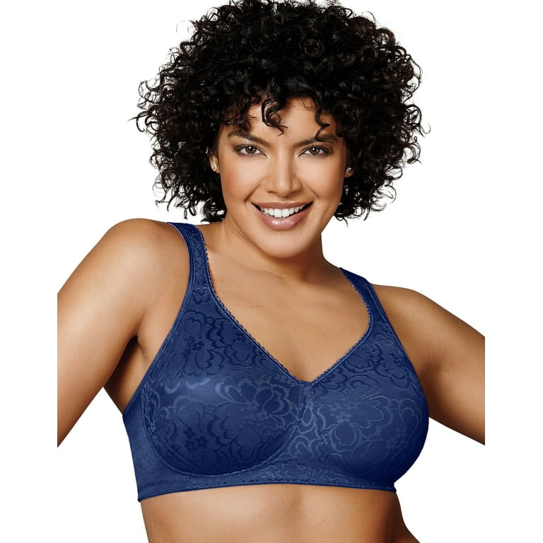Playtex Women s 18 Hour Ultimate Lift Support Wirefree Bra Cushioned Straps 4745 Walmart