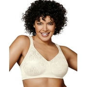 Playtex 18 Hour 4745 Ultimate Lift & Support Wirefree Bra White 40C Womens