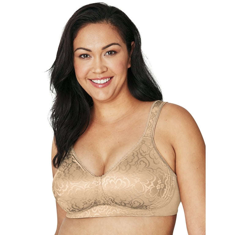 Playtex Womens 18 Hour Ultimate Lift & Support Wirefree Bra Nude at   Women's Clothing store