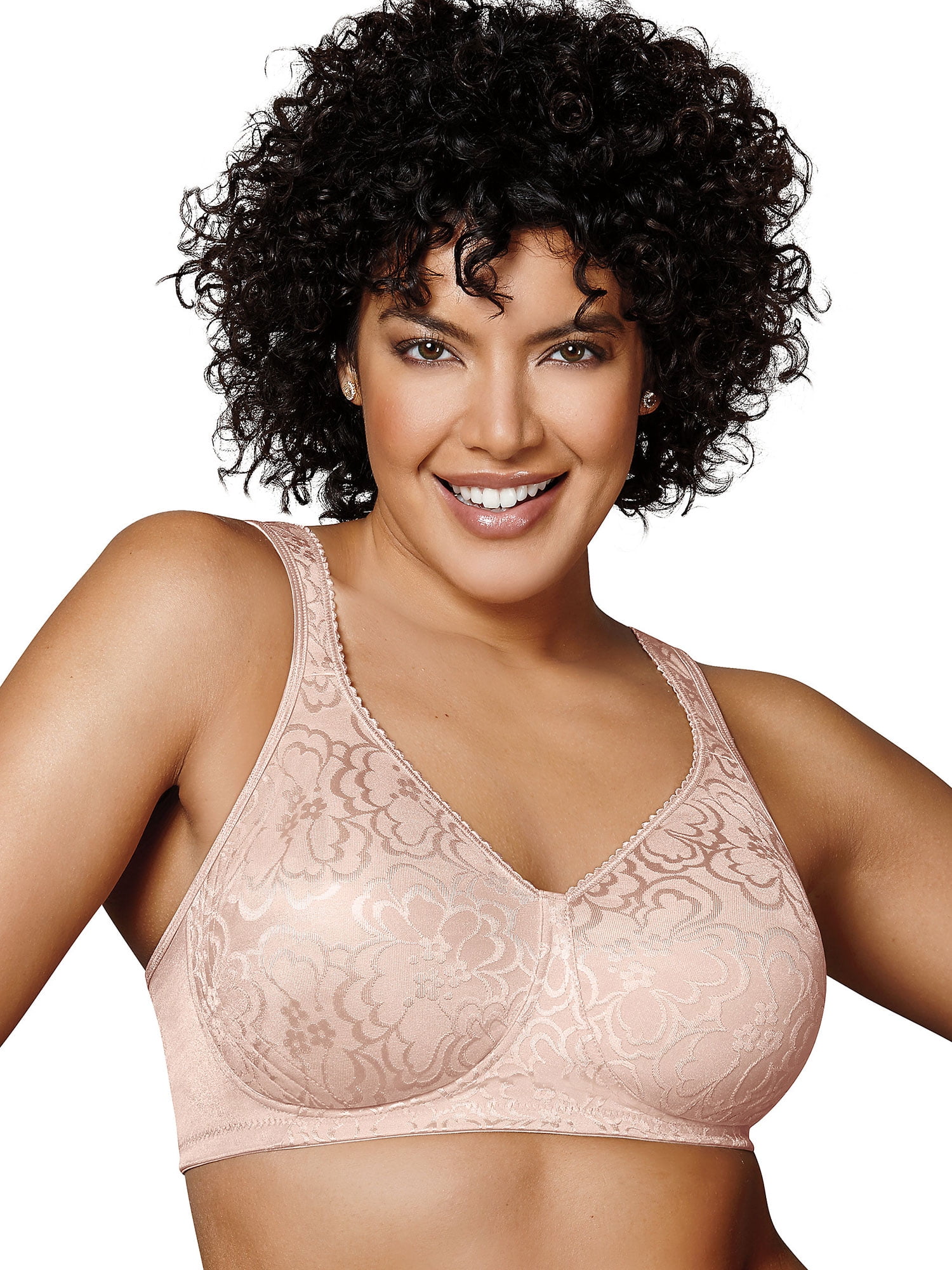 Playtex 18 Hour Sleek and Seamless Bra 4803 Wirefree 44b Nude for sale  online