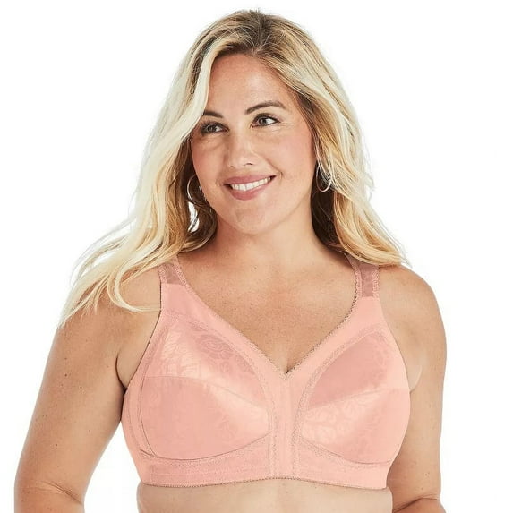 Playtex 18 Hour Ultimate Lift & Support Wireless Full Coverage Bra | Pink | Size 38DD