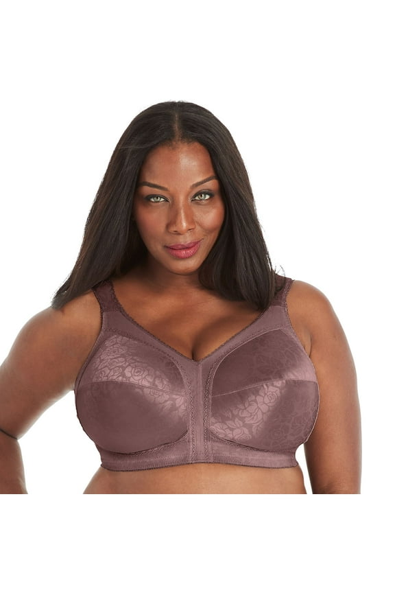 ® 18 Hour® Ultimate Shoulder Comfort Wireless Bra 4693 Color: Sparrow Brown Size: 38 B