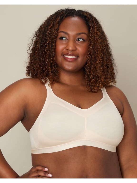 18 Hour Wirefree Bra Active Breathable Comfort Seamless M frame Women's 4159