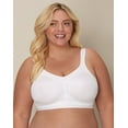 thumbnail image 1 of Playtex 18 Hour Wirefree Bra Active Breathable Comfort Seamless M frame Women's 4159, 1 of 8