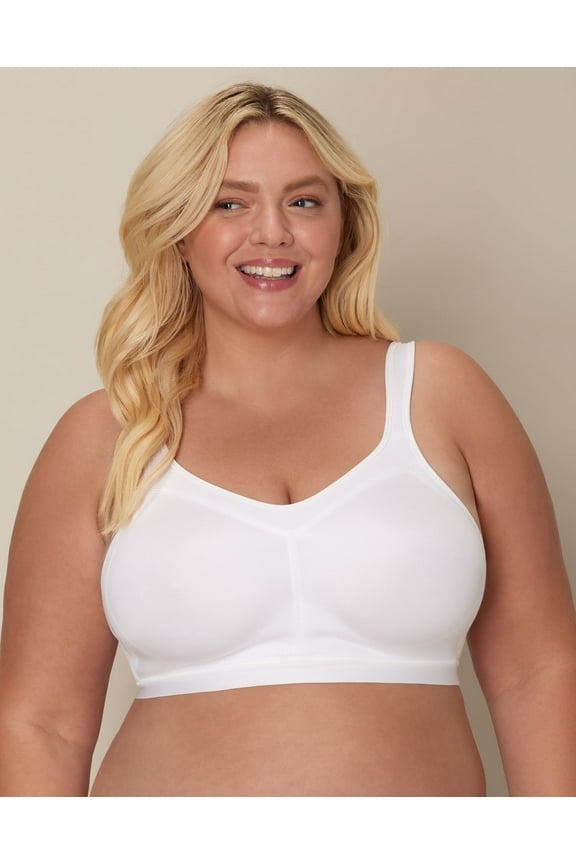 18 Hour Wirefree Bra Active Breathable Comfort Seamless M frame Women's 4159