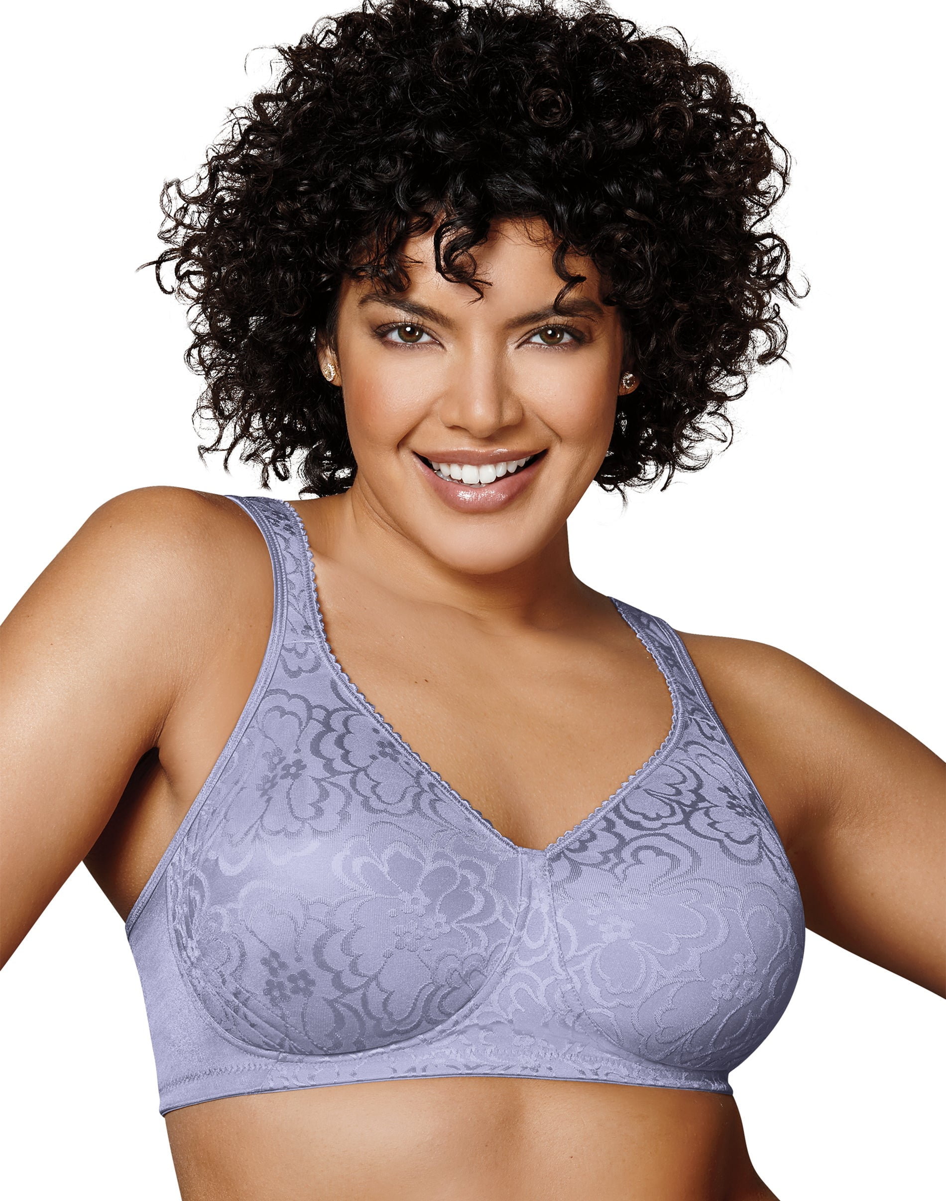 Playtex 18 Hour Ultimate Lift & Support Wireless Bra White 46D