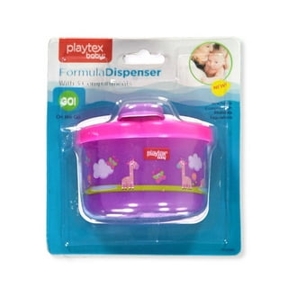 MAM Infant 3 Compartment Formula Milk Powder Dispenser│Storage Snack Box│Pink