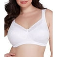 thumbnail image 1 of Playtex Women's 18 Hour Stylish Support;Full Coverage Bra, White, 44DD, 1 of 2