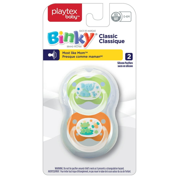 Playtex binky store classic