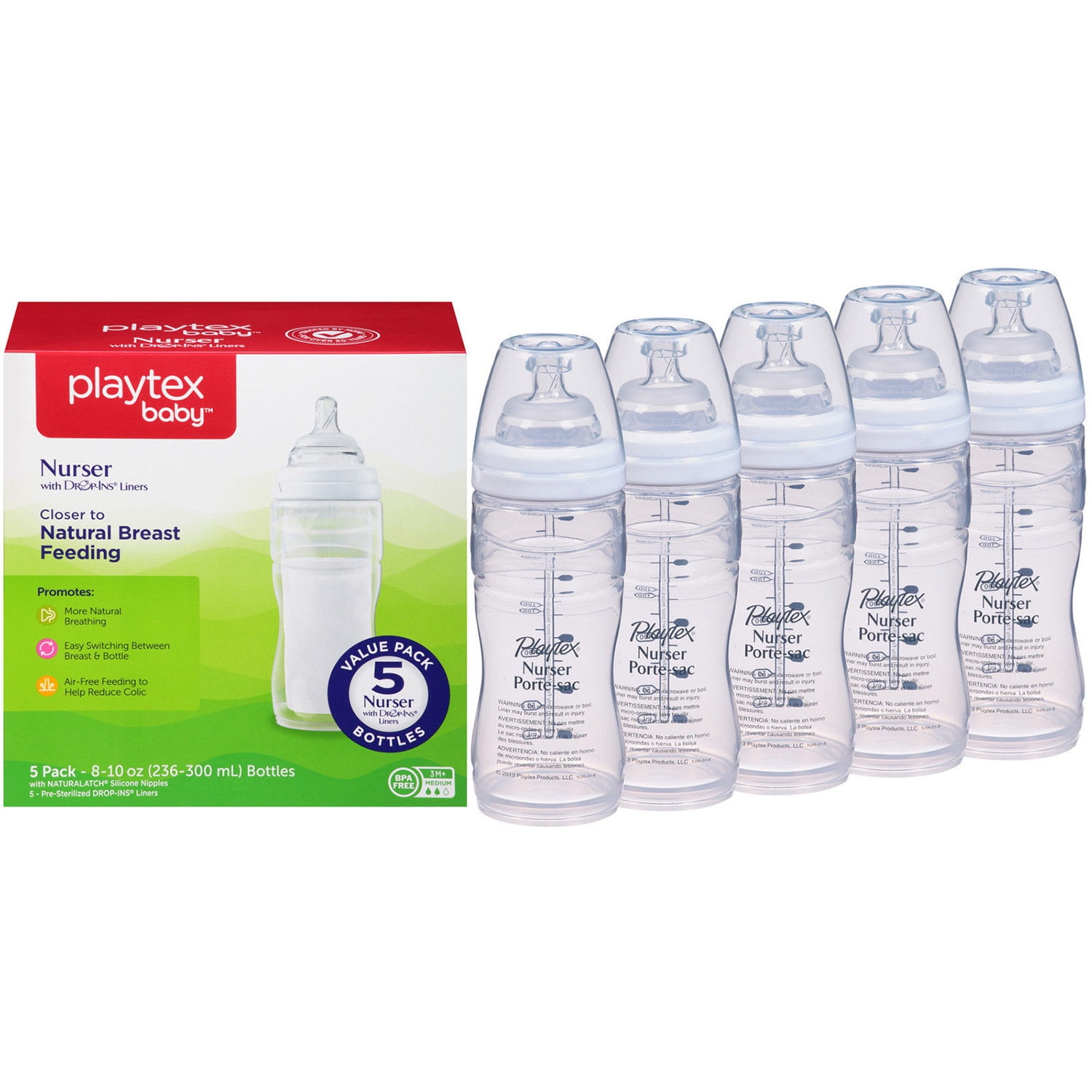 Playtex sales bottles walmart