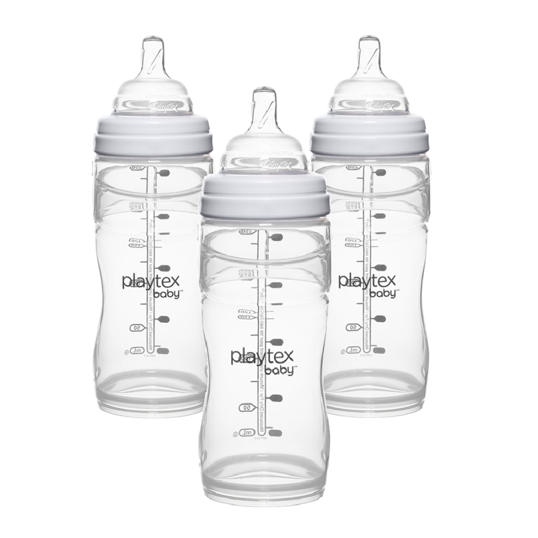 Playtex Baby Nurser with Drop-ins Liners Baby Bottle, 8 oz, 3 pk - image 1 of 13