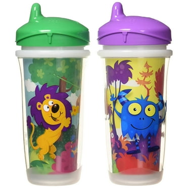 Playtex Baby Sipsters Stage 3 Insulated Spout Sippy Cup, 9 oz, 2 pk