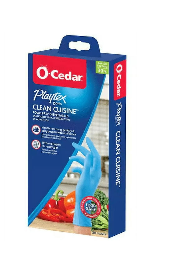 O-Cedar Playtex Clean Cuisine One Size Gloves 30 Each