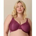 thumbnail image 1 of Playtex Convertible Lace Underwire Bra, Full Coverage  Plum Dandy 36DDD Women's, 1 of 3