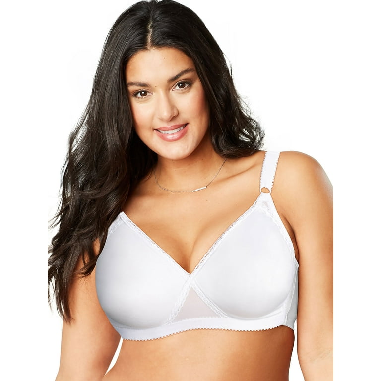 Playtex Cross Your Heart Lightly Lined Wirefree Bra White 40D Women's 