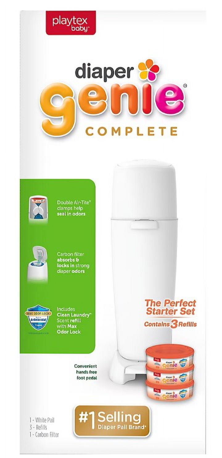 Playtex Baby Diaper Genie Complete Disposal System with Free