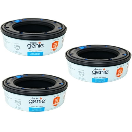 Playtex Diaper Genie II Advanced Disposal System Refill 270 Count - 3 Pack