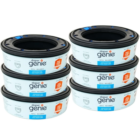 Playtex Diaper Genie II Advanced Disposal System Refill 270 Count - 6 Pack