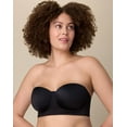 thumbnail image 1 of Playtex Full-Coverage Strapless Bra with Convertible Straps, Moisture-Wicking  Dressed In Black 44DDD Women's, 1 of 7