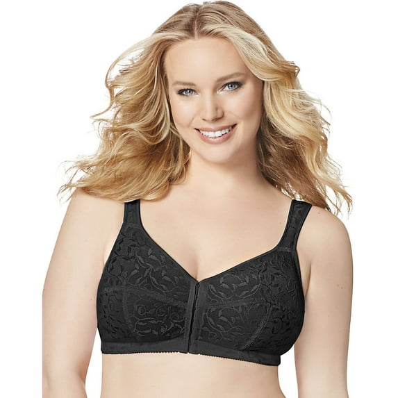 Playtex Just My Size Women's Easy-On Front Close Bra, Style MJ1107