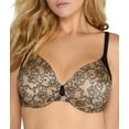 thumbnail image 1 of Playtex Love My Curves T-Shirt UW Bra - Black/Nude Lace Print - Size - 40DD, 1 of 2