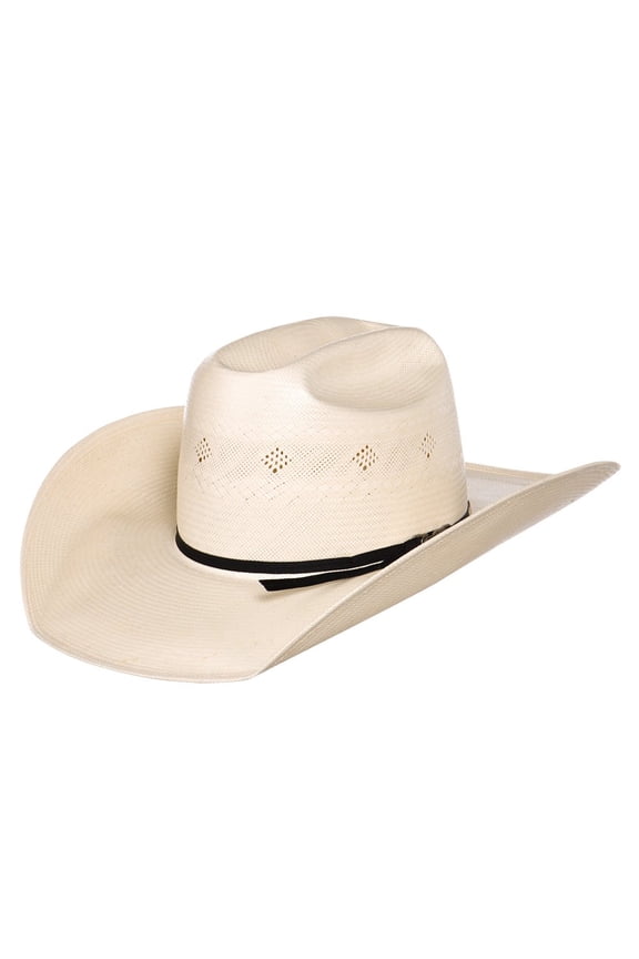 Playtex Mens American Hat Company Ivory 7200 4 1/4` Brim Round Oval Open Crown 42DD Deep Sapphire Blue
