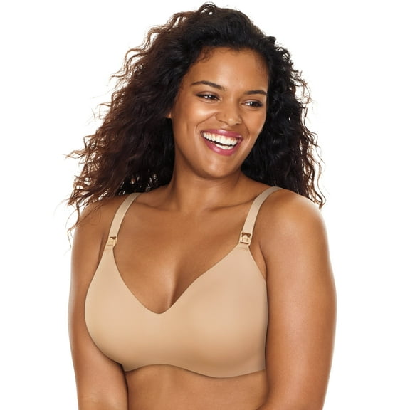 Playtex Nursing Pure Comfort® Wirefree Bra Paris Nude M Women's