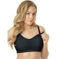 thumbnail image 1 of Playtex Nursing Racerback Wirefree Sports Bra Black 2XL Women's, 1 of 5