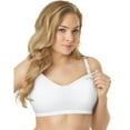 thumbnail image 1 of Playtex Nursing Racerback Wirefree Sports Bra Nude Heather L Women's, 1 of 2