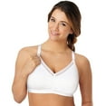 thumbnail image 1 of Playtex Nursing Shaping Foam Wirefree Bra with Lace White XL Women's, 1 of 2