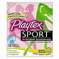 thumbnail image 1 of Playtex Regular Sport Tampons, Unscented - 18 Ea, 3 Pack, 1 of 4