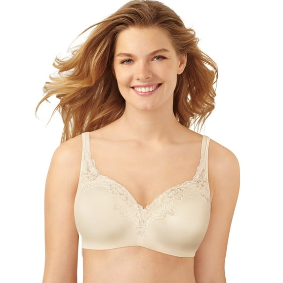 Playtex Secrets Amazing Shape Balconette Underwire Bra Mother Of Pearl/Beige 36D Women's