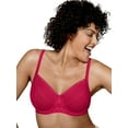thumbnail image 1 of Playtex Secrets Amazing Shape Unlined Balconette Underwire Bra Armature Red 38D Women's, 1 of 3