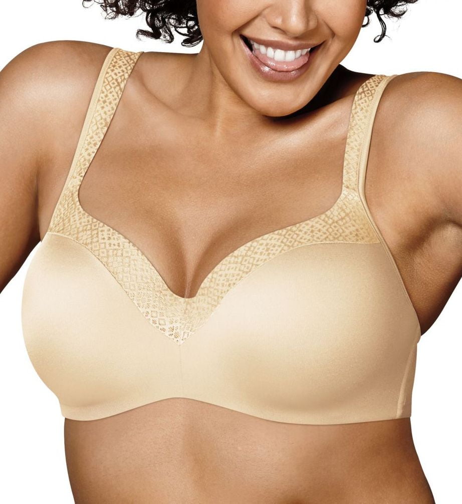 PLAYTEX PERFECT SILHOUETTE Bra White Size 40C Underwired Full Cup
