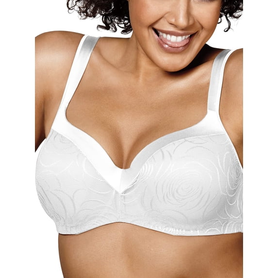 Playtex Secrets Balconette Underwire Bra Amazing Shape Seamless Women's 4823