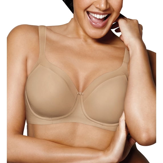 Women's Playtex US4824 Shape Lined Balconette Wirefree Bra (Taupe 36D)