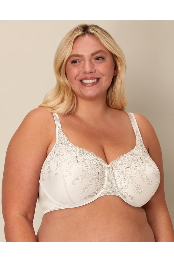 Underwire Bra Secrets Beautiful Lift Embroidered Comfort TruSupport 4513
