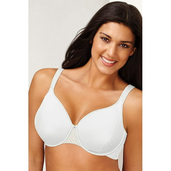 Playtex Secrets Beautiful Lift Lightweight Smoothing Underwire Bra White 40C Women's