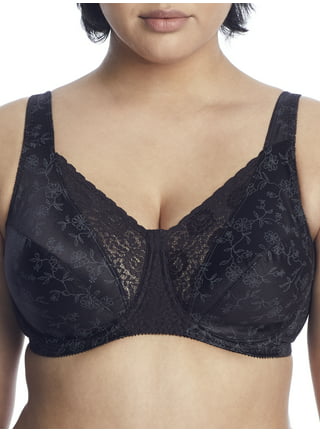PLAYTEX FLEUR Black - Fast delivery  Spartoo Europe ! - Underwear  Underwire bras Women 32,00 €