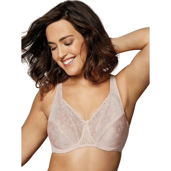 Playtex Secrets Lifts & Supports Underwire Bra Sandshell 42DD Women's