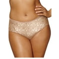 thumbnail image 1 of Playtex Secrets Incredibly Smooth Cheeky Hipster Light Beige Nude Print 3XL Women's, 1 of 2
