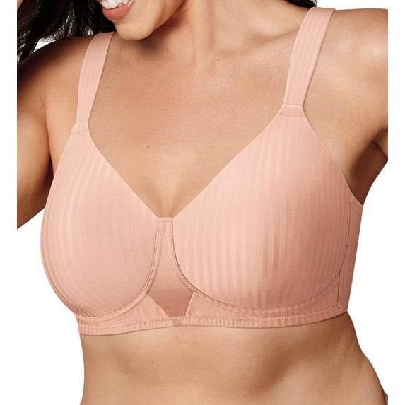Women's Playtex 4707 Secrets Perfectly Smooth Wirefree Bra (Pink Pirouette 36DDD)