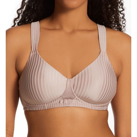 Women's Playtex 4707 Secrets Perfectly Smooth Wirefree Bra (Evening Blush 36C)